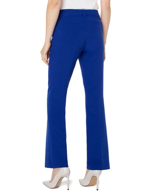 Liverpool Los Angeles Blue Kelsey Flare Stretch Suiting Pants