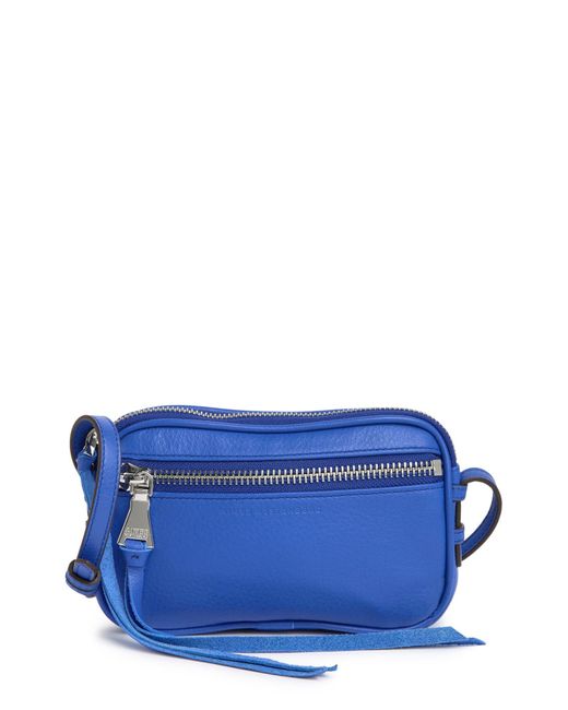Aimee Kestenberg Leather Brighton Zip Crossbody Bag In Lapis Blue At ...
