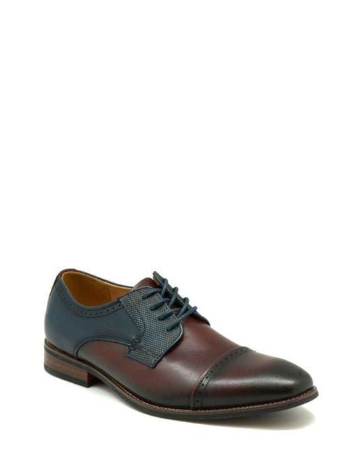 La Milano Black Bryson Derby for men