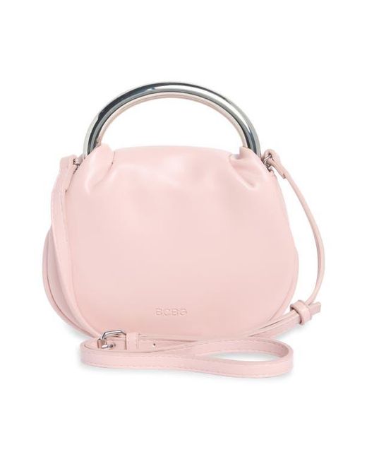 BCBGMAXAZRIA Pink Statement Hardware Clutch