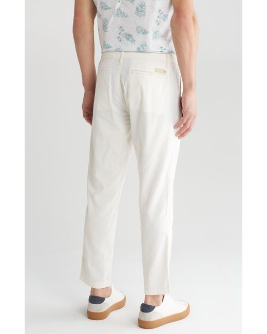 AG Jeans White Payton Drawstring Pants for men
