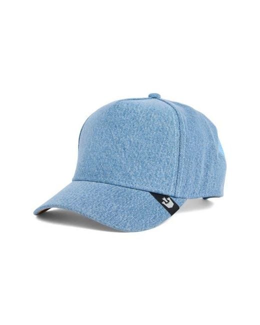 Goorin Bros Blue Denim Snapback Cap for men