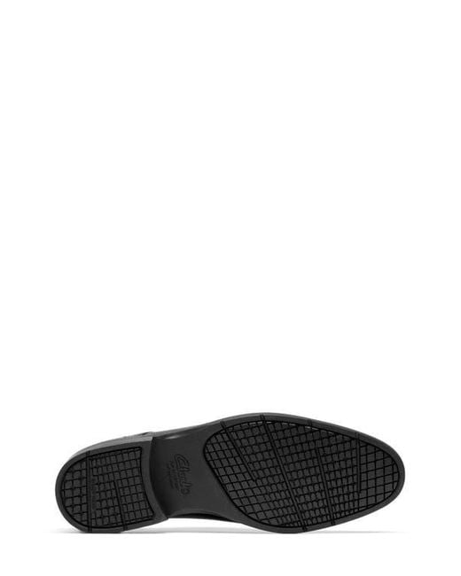 Clarks Black Steadwell Oxford for men