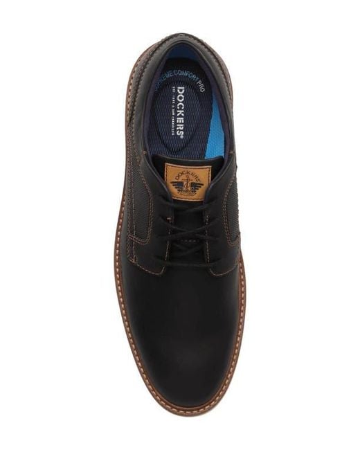 Dockers Black Halstead Derby for men