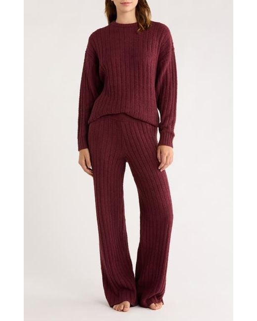 Ugg Red Riz Rib Sweater