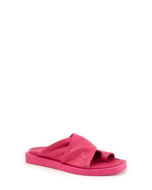BUENO Pink Jerika Toe Loop Sandal