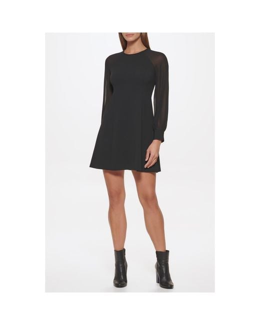 dressy black dresses Black Dress With Bow Tie Accents | Purple Door Boutique