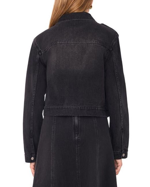 1.STATE Black Denim Jacket