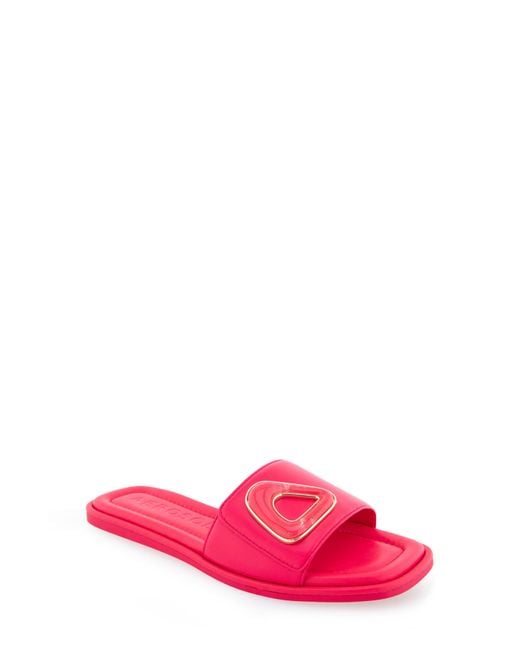 Aerosoles Pink Blaire Buckle Slide Sandal