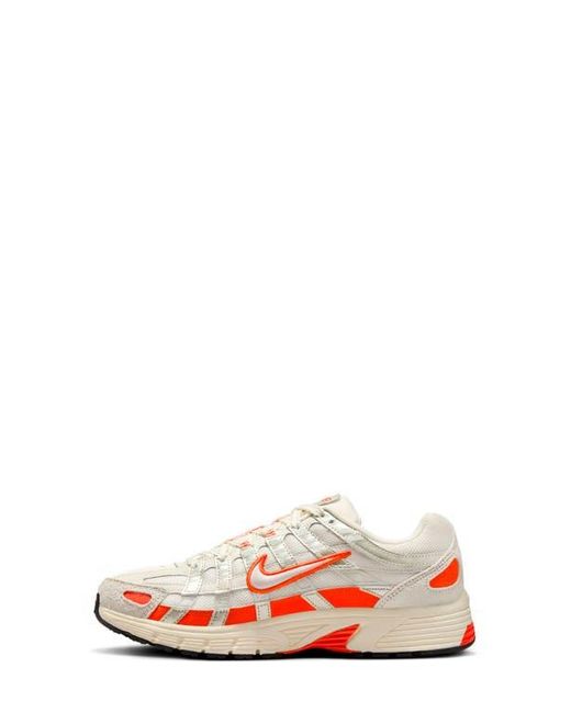 Nike White P-6000 Sneaker