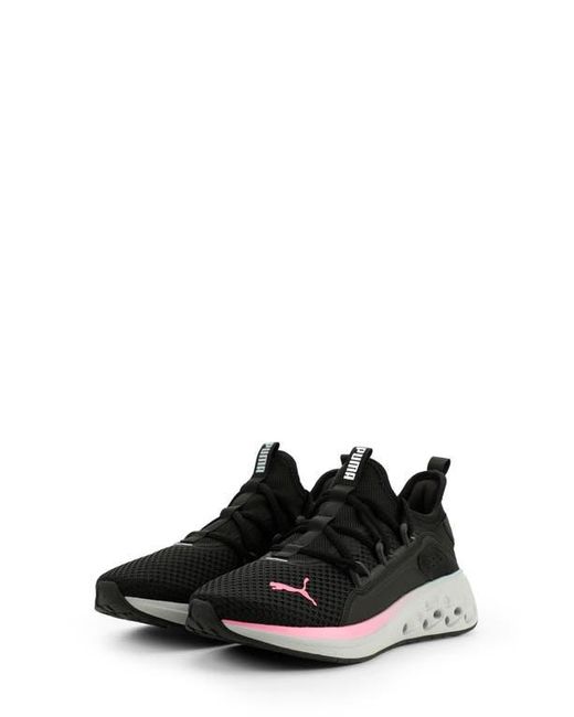 PUMA Black Softride Frequence Street Sneaker