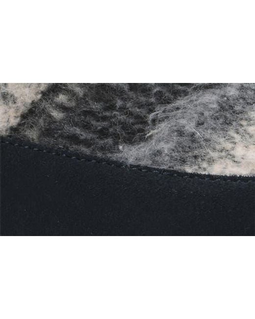 White Mountain Black Benday Clog