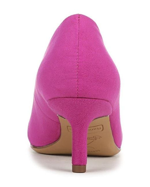 Franco Sarto Pink Linza Square Toe Pump