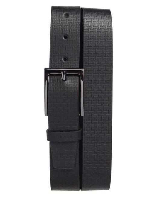 Ted Baker Black Leather Belt for men