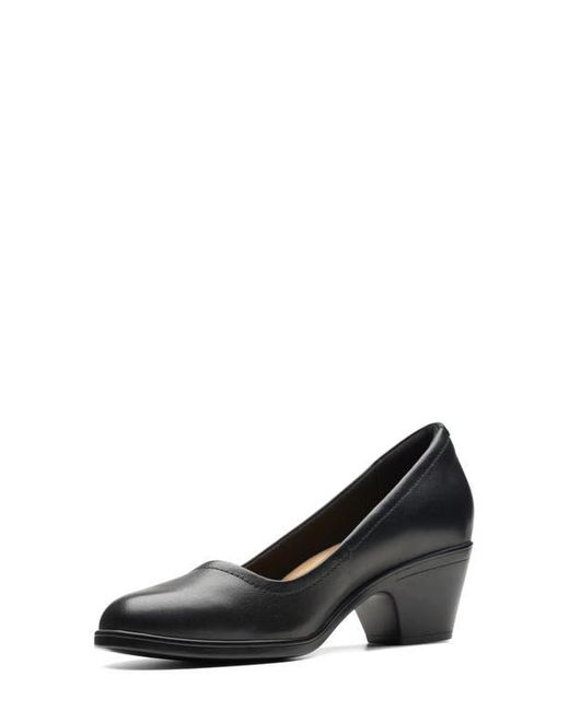 Clarks Black Emily 2 Ruby Pump