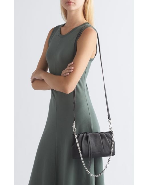 Aimee Kestenberg Black Charismatic Leather Shoulder Bag