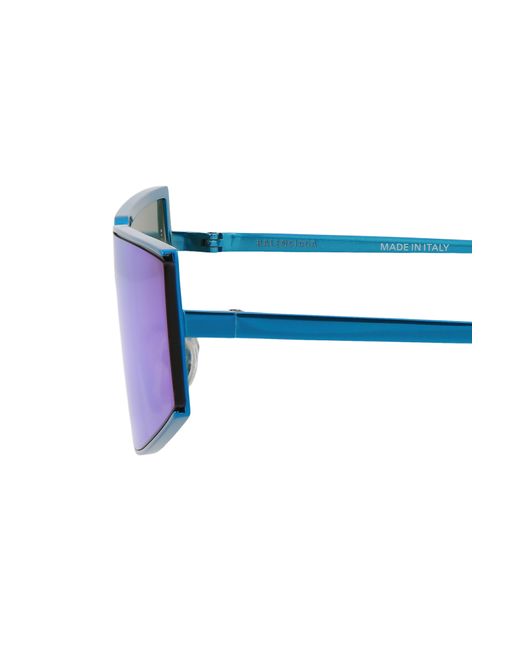 Balenciaga Blue 99mm Novelty Sunglasses