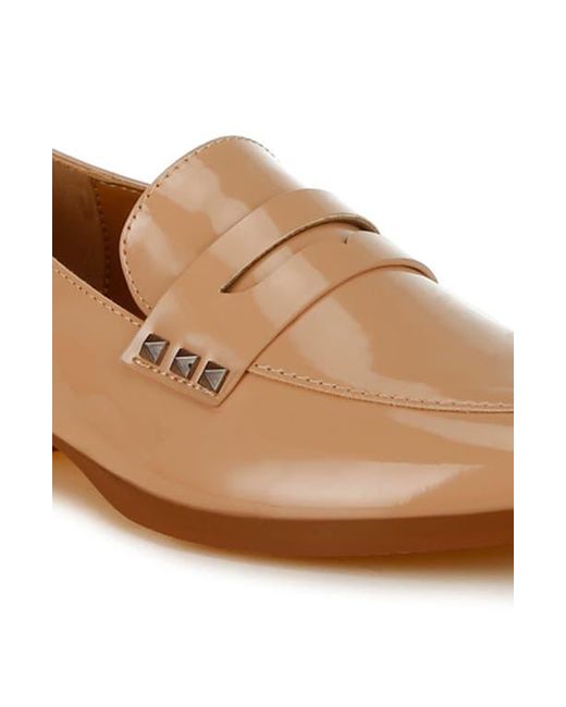 Rag & Co Brown Noshiya Penny Loafer