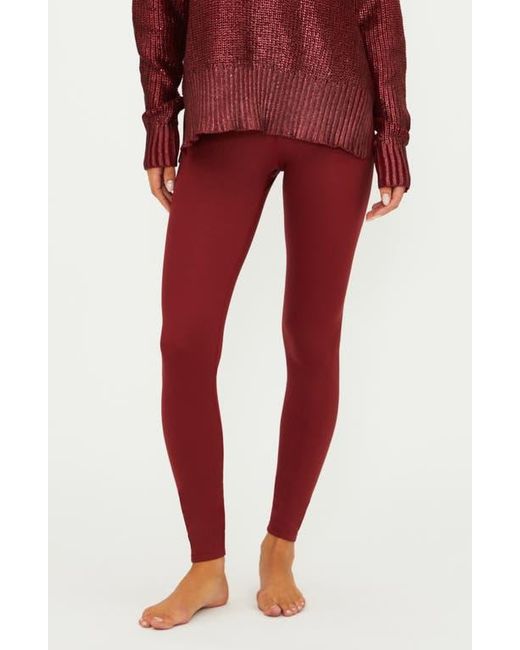 Beach Riot Red Piper Leggings