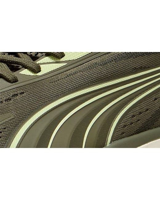 PUMA Green Maxima Pro Running Sneaker for men