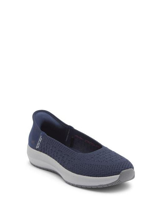 Skechers Blue Slip-Ins Cleo Swift Skimmer Flat