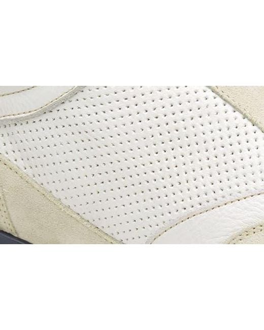 Johnston & Murphy White Briggs Perforated Sneaker for men