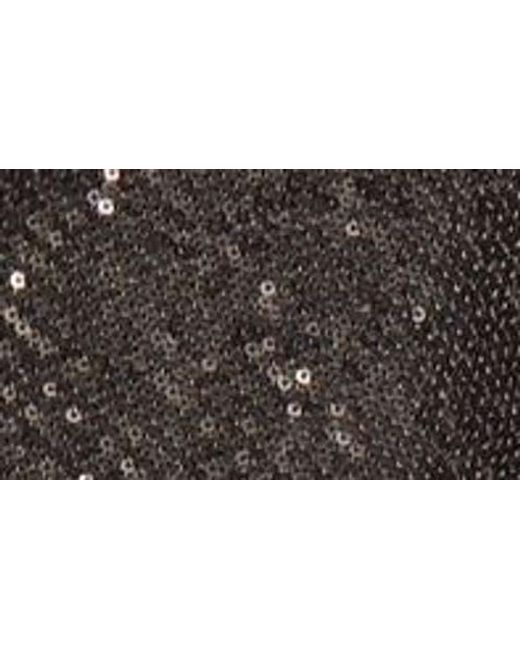 Herno Brown Sequin A-Line Skirt