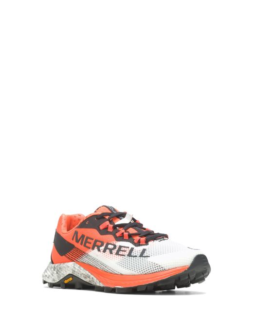 Merrell White Mtl Long Sky 2 Trail Running Shoe