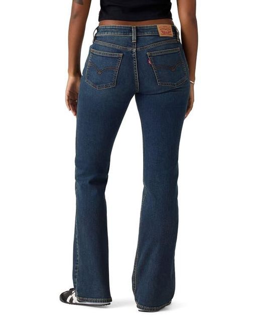 Levi's Blue Superlow Bootcut Jeans