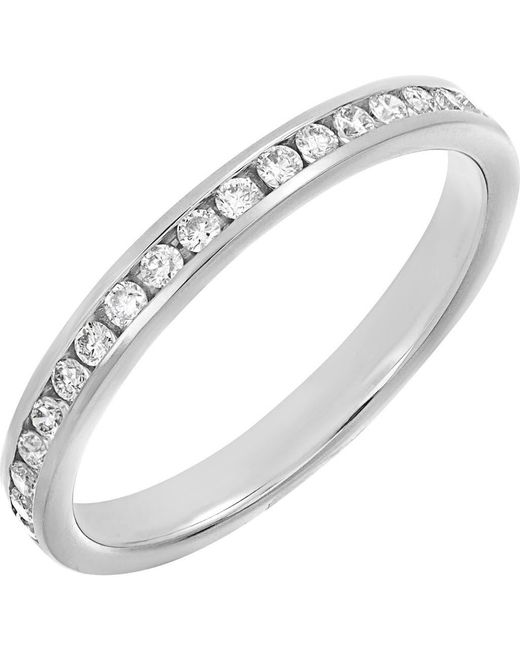 CARRIERE JEWELRY White Diamond Stackable Ring