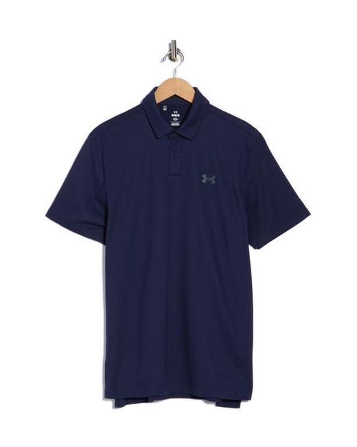 Under Armour Blue Playoff Piqué Polo for men