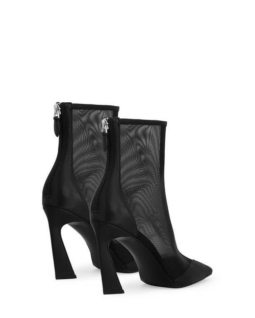 Rebecca Minkoff Black Mesh Bootie