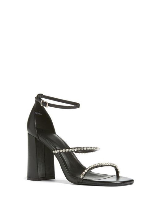 BP. Metallic Nessa Ankle Strap Sandal