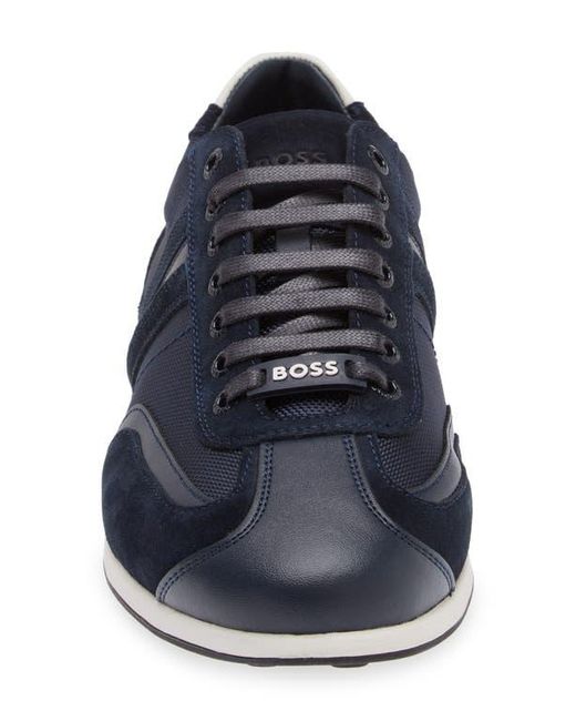 Boss Blue Stiven Sneaker for men