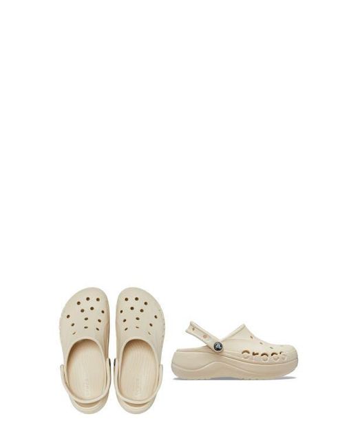 CROCSTM White Baya Platform Clog