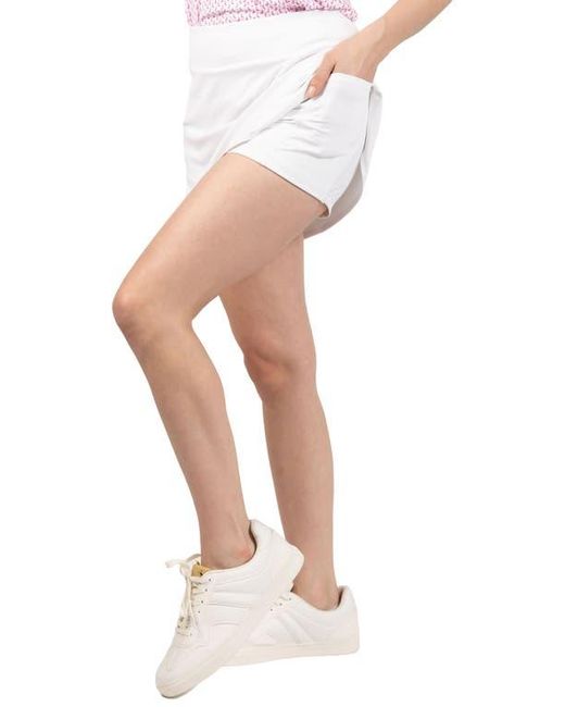 Tailorbyrd White Performance Skort