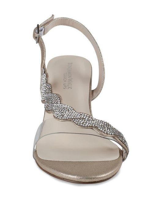 Touch Ups White Ruby Slingback Sandal