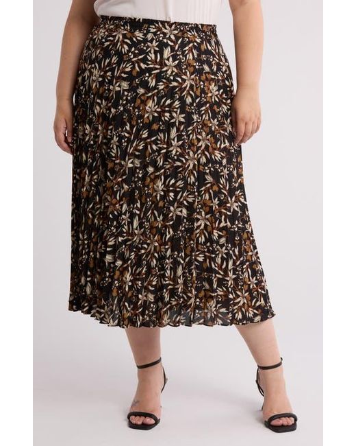 Pleated midi skirt kmart discount
