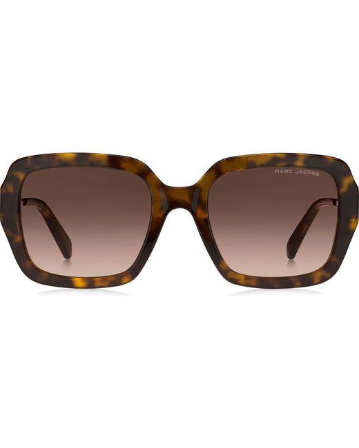 Marc Jacobs Brown 54Mm Gradient Square Sunglasses