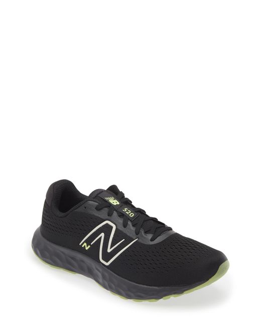 New Balance Black 520 V8 Running Shoe for men
