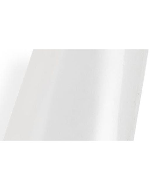 Leith Metallic Angular Hoop Earrings