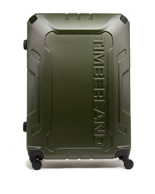 Timberland Green Olive Boscawen 28" Hardside Spinner Suitcase for men