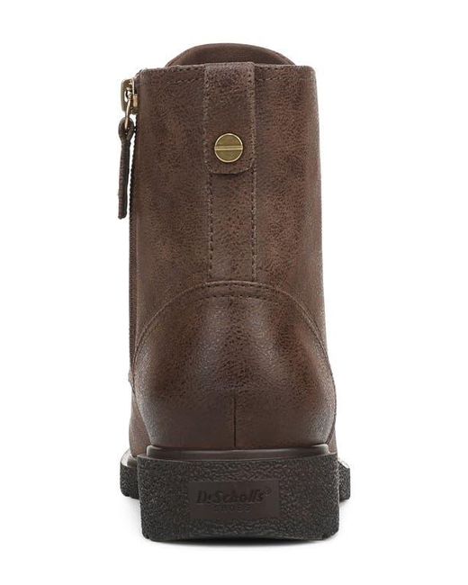 Dr. Scholls Brown Aviation Combat Boot