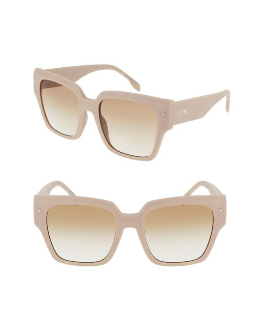 MITA SUSTAINABLE EYEWEAR Multicolor 56mm Square Sunglasses