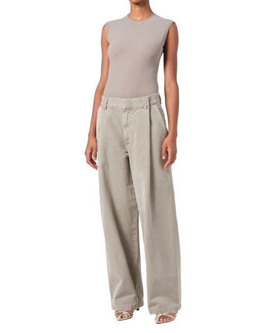 Agolde Brown Aura Cap Sleeve Bodysuit