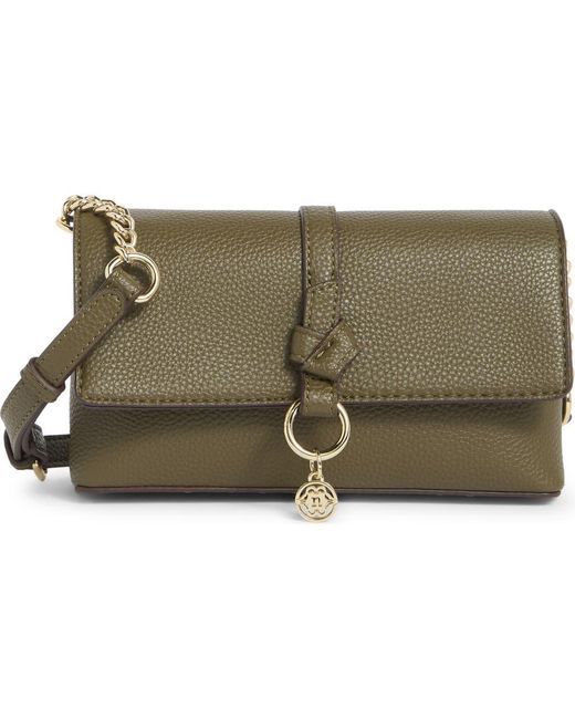 Nanette Lepore Green Akari Flap Shoulder Bag