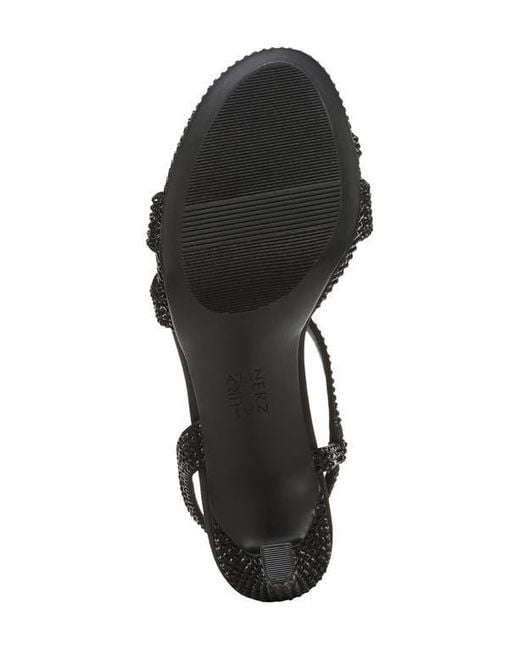 Naturalizer Black Abby Platform Sandal