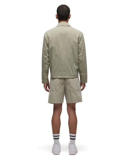 Hudson Natural Cotton Blend Drawstring Shorts for men
