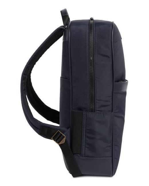 Johnston & Murphy Blue Nylon Backpack for men