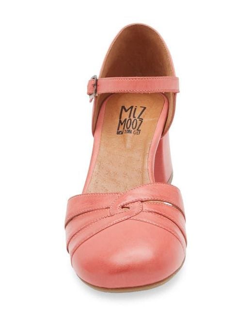 Miz Mooz Pink Storie Pump